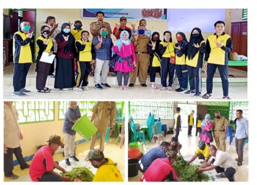 TIM PHP2D FST: Sosialisasi dan Praktik Pembuatan Silase di Kampung Klasmelek